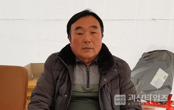 의료폐기물 반대 추진위원회 서영석 공동위원장.