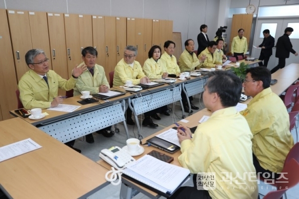 충북도의회, 신종코로나 감염증 관련 도의회 차원 적극 지원